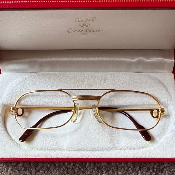 CARTIER 298219 Trinity Vintage Glasses France - Picture 1 of 6